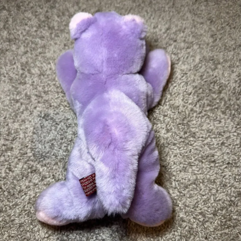 Preferred Plush Hippo Purple Stuffed Animal Cute Kids Toy Soft 11